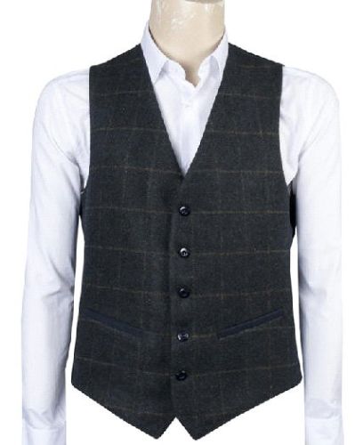 Carabou York Waistcoat Navy size L